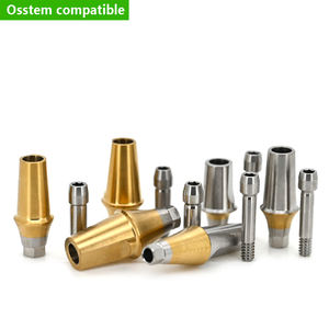 Dual Abutment Transfer Abutment Voor Ostem Tandheelkundige Rechte Hex Abutment Met Aangepaste Service Voor Implantaat Restauratie - Product Image 1