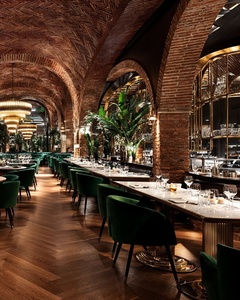 ชุดโต๊ะเก้าอี้โลหะสำหรับรับประทานอาหารในโรงแรมดีไซน์ทันสมัย - Product Image 3