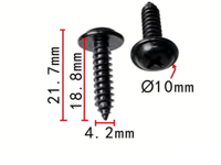 Nouvelles attaches et clips métalliques pour voitures de la marque Jiumail, modèle 152141