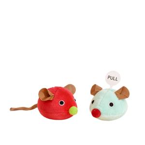 Juguete Interactivo para Gatos, Ratón Cantante Activado por Sonido, Juguete de Peluche para Cazar, Entretenimiento para Aliviar el Aburrimiento - Product Image 1