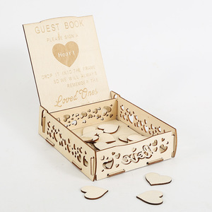 Livre d'or alternatif en forme <span class=keywords><strong>de</strong></span> cœur pour <span class=keywords><strong>mariage</strong></span>, tableau <span class=keywords><strong>de</strong></span> signature en bois pour <span class=keywords><strong>table</strong></span> <span class=keywords><strong>de</strong></span> réception, souvenir rustique pour message des invités d'anniversaire - Product Image 4