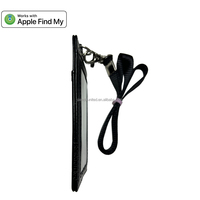 Cartera Magsafe de cuero con Soporte para tarjeta Find My Phone para tarjeta de seguimiento Mfi Find My Tag Wallet Trackr Find My Sourcing Logo