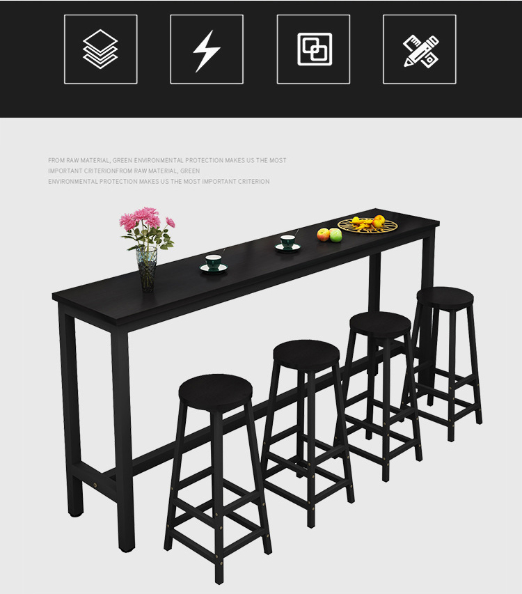 Durable Home Room Furniture 19.8kgs Counter Height Pub Table Set