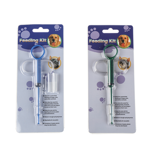 Applicatore di Pillole in Plastica per Animali Domestici, Dispenser di Medicinali, Repellente per Insetti, Ciotole Puzzle per <span class=keywords><strong>Cani</strong></span> e Gatti, Kit di Alimentazione Veterinaria CE ISO13485 - Product Image 1