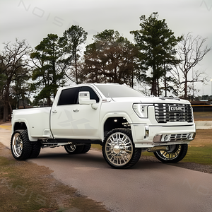 Rines Forjados 24x8.25, 22x8.25, 26x8.25, 10x225 a 10x285, Pulidos a Espejo, 10 Birlos para Ford F450 F550 Ram 4500 5500 DRW - Product Image 4
