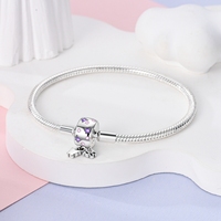 Nouveau Design DIY Charms Bracelet Pour Femmes cadeau Fit Original Charms Snake Chain 925 Sterling Silver Bracelet Jewelry wholesale