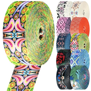 Customized Design Heat Transfer Polyester Webbing Sublimation Printed Webbing Tape <b>for</b> <b>Bag</b> <b>Strap</b> - Product Image 1