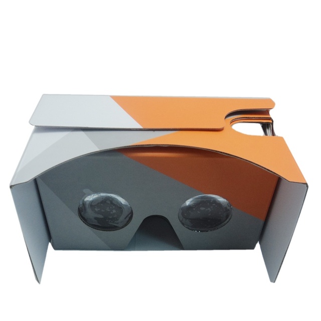 Wholesale DIY Google Cardboard VR Headset 3D Glasses Indoor Use for IOS/Android Phones