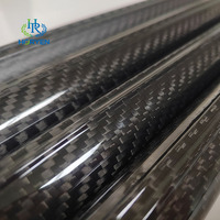 Fabricant de tubes en fibre de carbone 3K Twill, tube en fibre de carbone sur mesure pour la pêche