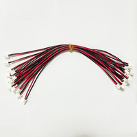 Kabel Harness Konektor JST PH 2.0mm 2-Pin, Kabel Tembaga Berlapis Timah 24AWG Merah/Hitam untuk Peralatan Rumah Tangga, LED & Peralatan Tenaga Surya