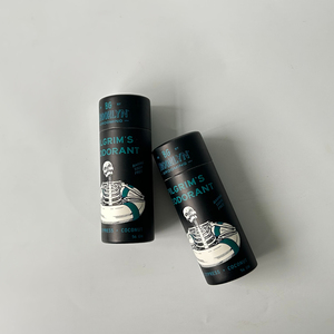 หลอดกระดาษแบบดันขึ้นได้ พิมพ์ลายตามสั่ง บรรจุภัณฑ์เปล่าสำหรับบาล์มแข็ง ครีมกันแดด โรลออน และผลิตภัณฑ์สำหรับริมฝีปาก - Product Image 4