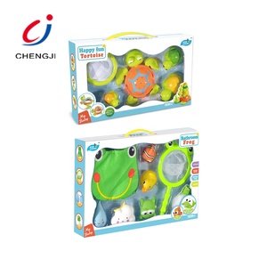 Jouets de bain pour bébé Chengji, vente en gros, arroseur <span class=keywords><strong>d</strong></span>'<span class=keywords><strong>eau</strong></span>, <span class=keywords><strong>tortue</strong></span> empilable - Product Image 4