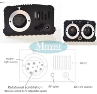 Kit de plafonnier de voiture à fibres optiques 32W Effet Météore Étoile Filante RGBW avec contrôle par application, kit d'éclairage de toit de voiture scintillant à fibres optiques