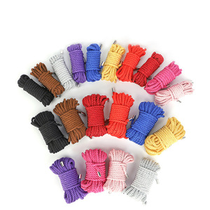Corde de bondage à embout métallique 5m 10m Cordon rond pour adultes Utilisation BDSM - Product Image 2