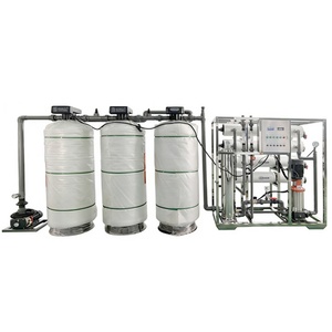 Machine de traitement des eaux souterraines de rivière 4000L/h, systèmes de pompage par osmose inverse RO, UV, ozone, certifiée CE, fonctionnement automatique 24h/24 - Product Image 2