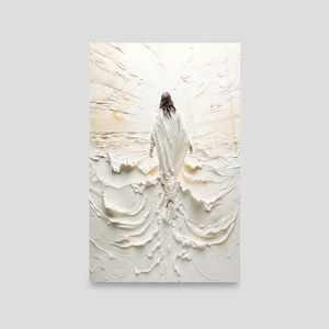 Elegant Printed Art Deco Panel <b>Canvas</b> Artwork Modern Christian <b>Wall</b> Decor Hanging Wrapped <b>Canvas</b> - Product Image 2