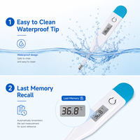 Termometer Digital LCD untuk Rumah Sakit dan Rumah Tangga, Medis untuk Bayi dan Dewasa, TERMOMETER KLINIS Custom