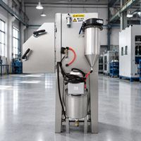 Petite cabine de sablage humide, sablage à l'eau, élimination de la rouille, finition de surface, machine de sablage liquide pour pièces métalliques