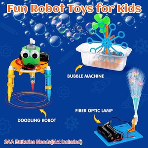 Kit de robot DIY pour enfants, jouets éducatifs, robot scientifique, jouets d'ingénierie, kits scientifiques - Product Image 2