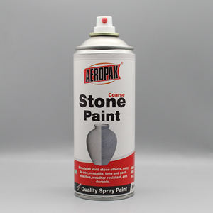 AEROPAK <span class=keywords><strong>Aerosol</strong></span> 400ML 10oz Pintura de resina antideslizante sin olor Pintura líquida conveniente Pintura en <span class=keywords><strong>aerosol</strong></span> con efecto de piedra gruesa artificial - Product Image 5