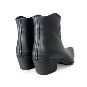 <span class=keywords><strong>Stivali</strong></span> da <span class=keywords><strong>Pioggia</strong></span> in Gomma Impermeabili di Alta Qualità con Stampa Personalizzata per Ragazze e Donne, Modello Western a Metà Polpaccio per Estate e Autunno - Product Image 4