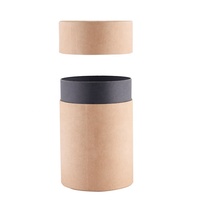 Boîte ronde en papier cylindrique personnalisée, emballage cadeau, boîte à thé, ornement, cosmétique, maquillage, boîtes en carton pour le stockage