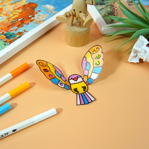 Kit de création de décorations de fenêtre DIY : Créez vos propres attrape-soleil <span class=keywords><strong>en</strong></span> forme d'oiseaux pour enfants – Marqueurs acryliques, <span class=keywords><strong>dessin</strong></span>, art et artisanat pour décorer les fenêtres, cadeaux - Product Image 5