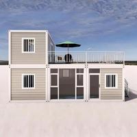 Casa 20ft Tiny Modular Home Kitchen Detachable Container Houses Flat Pack Container House Folding Home Relief Camp
