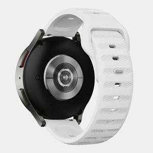 Pour Samsung Galaxy Watch 6 <span class=keywords><strong>7</strong></span> 20MM Remplacer le bracelet de montre en silicone pour <span class=keywords><strong>Huawei</strong></span> / <span class=keywords><strong>Amazfit</strong></span> Bracelet de montre 22mm - Product Image 4