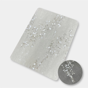 China Factory French Torn Net-like <strong>Fabric</strong> With Sequin Embroidery Chiffon <strong>Lace</strong> <strong>Fabric</strong> for Women's Wedding Dress - Product Image 5