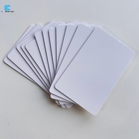 Carte PVC NFC personnalisée, carte intelligente RFID NTAG213, 13,56 MHz, carte de fidélité sans contact