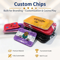 Jetons de poker professionnels personnalisés pour événements Texas, fabriqués sur mesure par une usine source d'équipement de casino, avec échantillon gratuit et conception sur mesure.