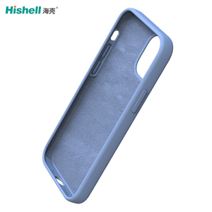 Microfibra Anti-microbica Liquido Gomma di Silicone della copertura del telefono per il <span class=keywords><strong>iPhone</strong></span> <span class=keywords><strong>13</strong></span> <span class=keywords><strong>pro</strong></span> caso di <span class=keywords><strong>max</strong></span> - Product Image 3