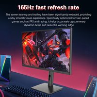 Usine pas cher prix Oem écran de bureau 27 pouces QHD moniteur de jeu 165hz moniteur d'ordinateur PC