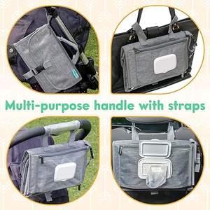 <span class=keywords><strong>Fasciatoio</strong></span> da viaggio per mamme papà <span class=keywords><strong>fasciatoio</strong></span> portatile con <span class=keywords><strong>cuscino</strong></span> incorporato per <span class=keywords><strong>fasciatoio</strong></span> portatile per bambini - Product Image 4