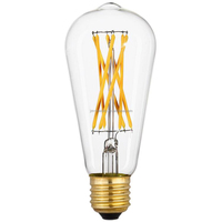 Ampoule à filament LED haut de gamme, dimmable, 2700K 2200K 4W 6W 8W, vintage Edison E26 E27 B22 antique A60 G95 T45 T30