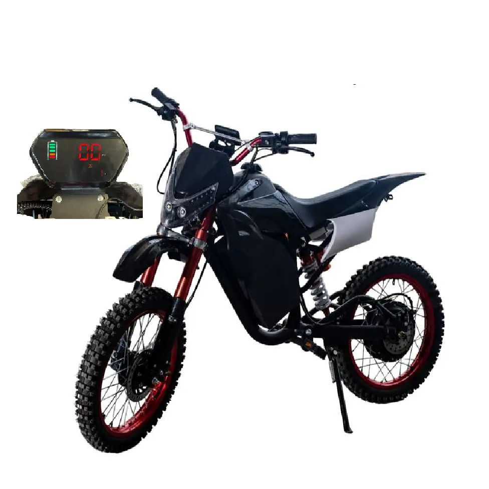 CQHZJ 5000w 72v 40Ah Electric Off Road Bike Cruiser 45MPH+ Top Speeds.