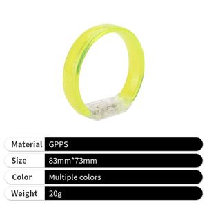 2025 New Concert LED Wristband Custom Design <b>Light</b> <b>up</b> Bracelet Luminous Flashing Wrist Band for Parties - Product Image 2