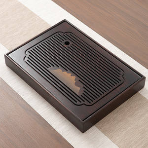 <b>Large</b> water storage tea tray for home use, Chinese tea <b>set</b>, draining tea tray, water storage tea table, <b>large</b> capacity tea - Product Image 2
