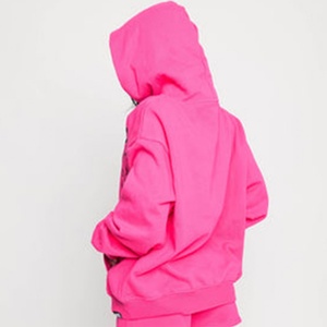 Sudadera con Capucha Oversize de Felpa con Estampado Gráfico de Calavera Gótica Personalizada, Estilo Urbano, Ajuste Holgado, Proveedor OEM ODM - Product Image 2