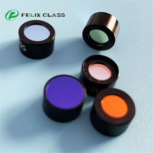 Filtro Óptico de Interferencia de Banda Pasante FELIX CWL 636nm FWHM 10nm con Recubrimiento de Zafiro y Anillo Anodizado Negro para Biomedicina OEM - Product Image 3