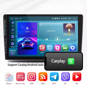 CUSP 1 <span class=keywords><strong>Din</strong></span> 9 ''<span class=keywords><strong>Autoradio</strong></span> Android <span class=keywords><strong>2</strong></span> + 64GB sans fil Carplay Android Auto GPS Wifi FM RDS Hi-Fi Support AHD Caméra Auto Électronique - Product Image 4