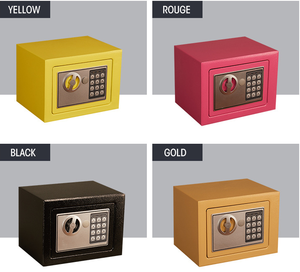 Großhandel Mini Safes elektronisches Bargeld Geld Schmuck Safe verwenden Home Hotel Safes - Product Image 6