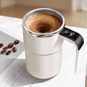 Tasse à protéines intelligente avec affichage de la température, shaker électrique magnétique, tasse auto-mélangeuse, tasse à café avec couvercle - Product Image 1
