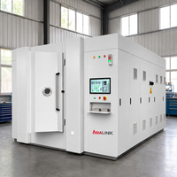 Machine de placage ionique sous vide AsiaLink PLC pour pieds de table, cadres de chaise, pièces métalliques de meubles, revêtement décoratif