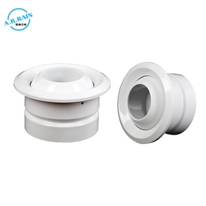Difusor de Boquilla Redonda Ajustable, Rejilla de Ventilación para Suministro de Aire HVAC - Product Image 5