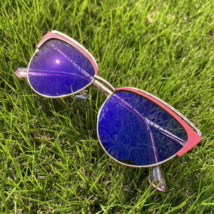 Lunettes de soleil photochromiques anti-lumière bleue pour femmes, monture en métal, lunettes de mode, lunettes photochromiques pour femmes, luxe, durables, montures de lunettes 2026 - Product Image 1