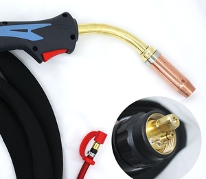 Torche de soudage TIG professionnelle WP-26/F/V/FV compatible avec l'argon, construction plaquée cuivre, interrupteur rotatif, entrée 54V, garantie de 3 ans - Product Image 5