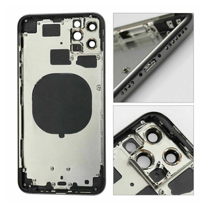 Nouveau boîtier de porte arrière de batterie de remplacement pour Smartphone boîtier de couverture arrière de téléphone portable avec cadre central pour IPhone11 Pro - Product Image 4
