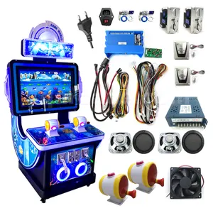 2 Speler Muntautomaat Visspel Vervangen Onderdelen En Visgame-Accessoires, Kinderen Diy Kit Spelmachine Bord